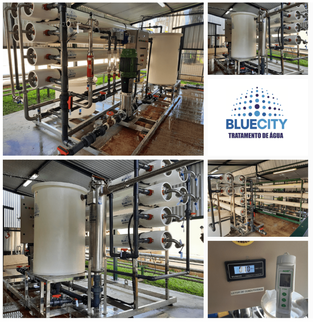 Osmose Reversa Semi-Automática para Vazão 21 m³/h