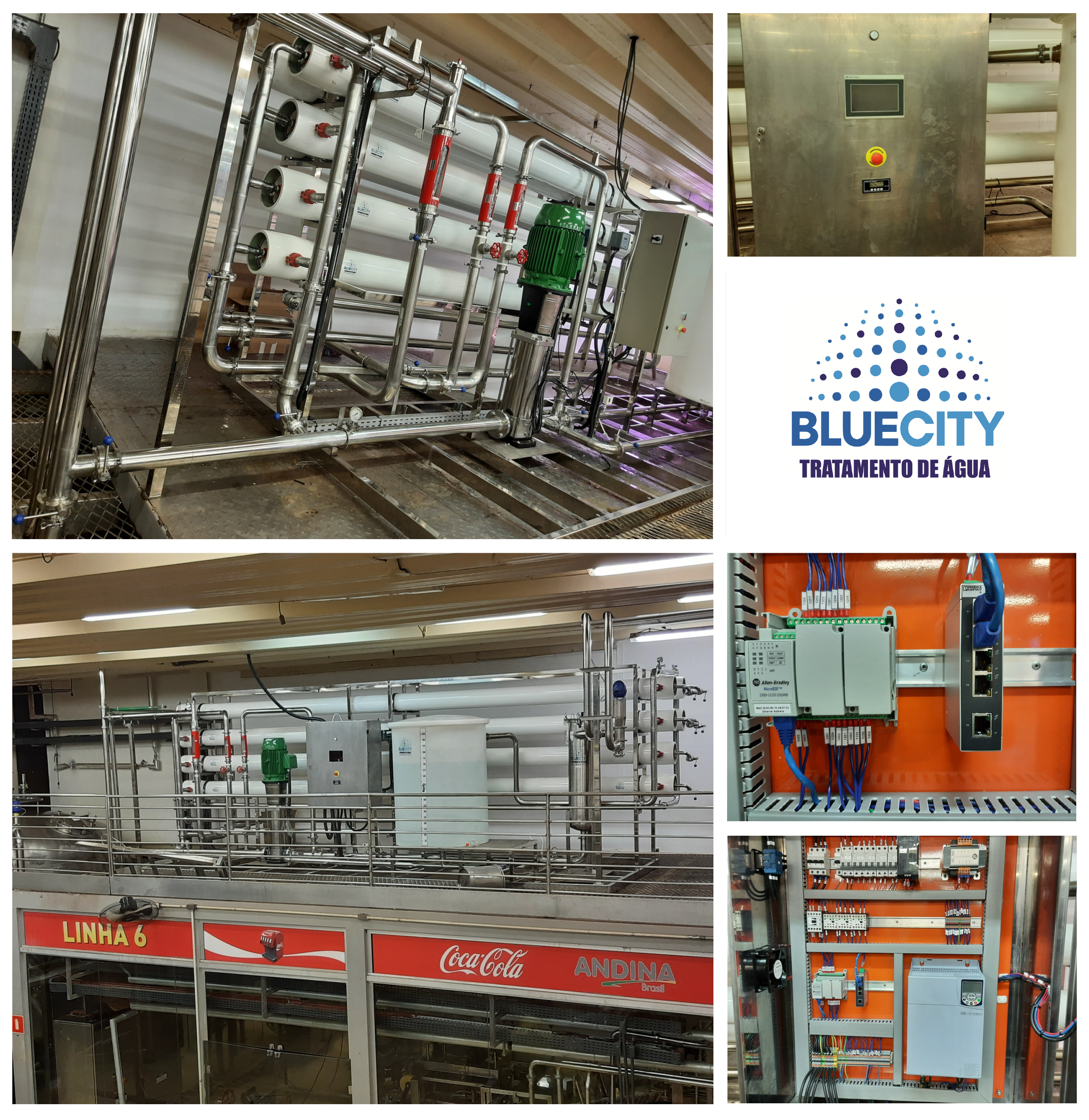 Osmose Reversa Automática para Vazão 40 m³/h